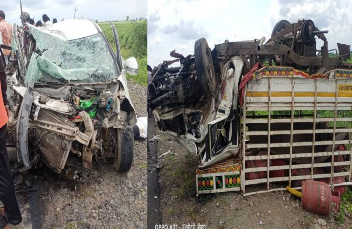 accident-akola-two-were-killed-three-others-injured
