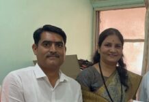 भाजपा की शारदा खेडकर बनी अकोला की नव नियुक्त महापौर और उपमहापौर बने अमोल गोगे