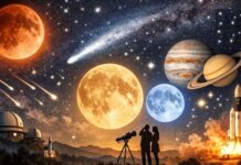 अकोला में 3 मार्च को दिखेगा ‘ग्रस्तोदित’ चंद्रग्रहण: 20 मिनट के अद्भुत नजारे